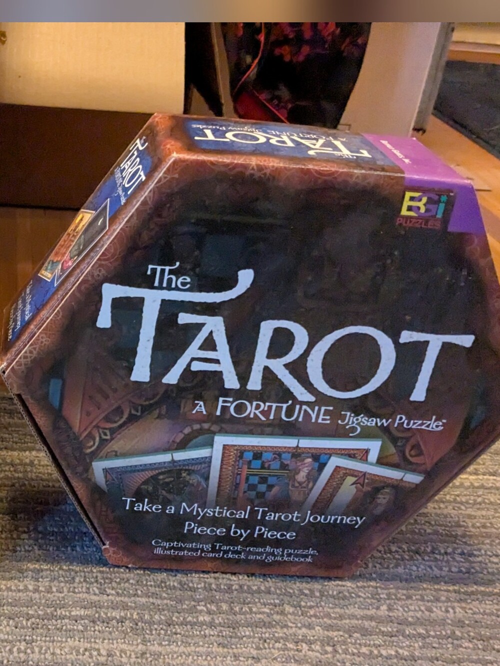 Unique Magical Tarot Fortune Puzzle Set Game